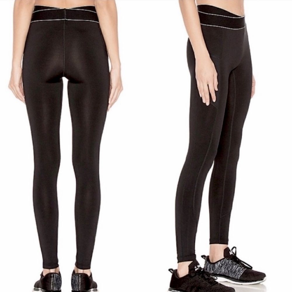 Free People Fp Movement Barre Black Yoga Athletic Leggings Women’s Small